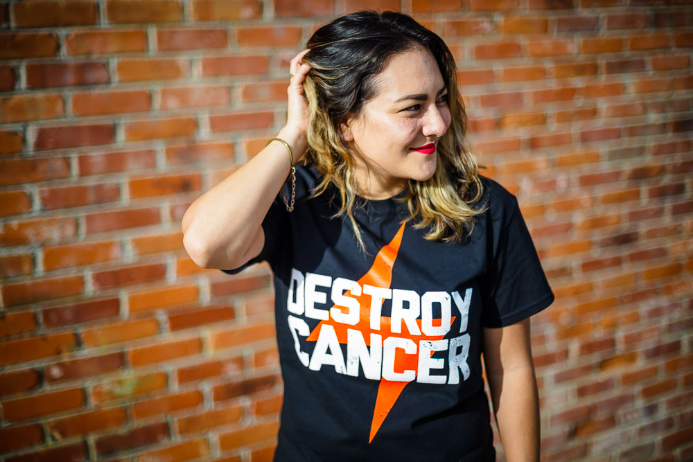 Destroy Cancer Product Shoot